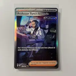 Professor Turo's Scenario Paradox Rift Illustration Card 257/182 Pokemon TCG NM - Image 1