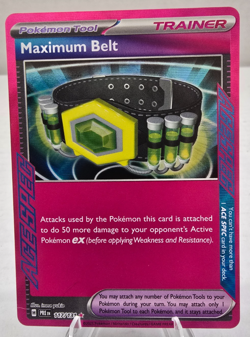 Pokemon Card TCG: Maximum Belt ACE SPEC Rare SV: Prismatic Evolutions 117/131 NM - Image 1