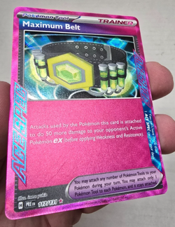 Pokemon Card TCG: Maximum Belt ACE SPEC Rare SV: Prismatic Evolutions 117/131 NM - Image 2