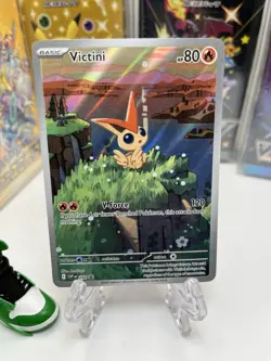 Victini 208 SVP: Scarlet & Violet Promo Card Holo NM Standard Size - Image 1