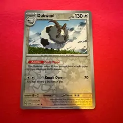 REVERSE HOLO Dubwool 125/142 NM / M Stellar Crown Pokemon Card HYOGONOSUKE Art - Image 1