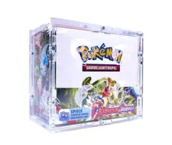 Pokemon Magnetic Booster Box Acrylic Case Pokemon Card Protective Display - Image 1