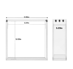 Pokemon Magnetic Booster Box Acrylic Case Pokemon Card Protective Display - Image 2