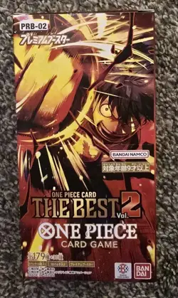 Sealed Japanese The Best Vol. 2 PRB-02 Booster Box US SELLER One Piece Card Game - Image 1
