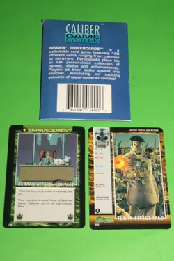 1995 SPAWN TCG COLLECTIBLE CARD GAME 15 CARD LOT CCG BOOSTER PACK CALIBER GAME - Image 3