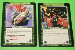 1995 SPAWN TCG COLLECTIBLE CARD GAME 15 CARD LOT CCG BOOSTER PACK CALIBER GAME - Image 4