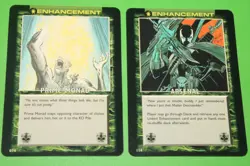 1995 SPAWN TCG COLLECTIBLE CARD GAME 15 CARD LOT CCG BOOSTER PACK CALIBER GAME - Image 5