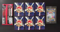 Lot of 12 Pikachu 025 Lt. Surge's 1999 Old Back Japanese Pokemon Card promo NM - Image 2