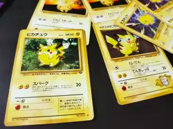 Lot of 12 Pikachu 025 Lt. Surge's 1999 Old Back Japanese Pokemon Card promo NM - Image 4