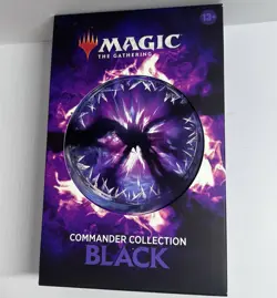 MTG MAGIC THE GATHERING COMMANDER COLLECTION BLACK FACTORY SEALED - Image 1