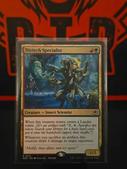 x1 Biotech Specialist EOE Edge of Eternities MTG R 0214 Unplayed NM - Image 1