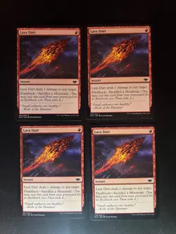 Lava Dart x4 [Modern Horizons] NM Magic MTG Cards - Image 1