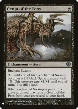 Genju of the Fens - Light Play MTG Mystery Booster - Image 1