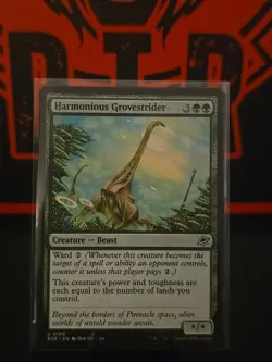 x1 Harmonious Grovestrider EOE Edge of Eternities MTG U 0189 NM Unplayed - Image 1