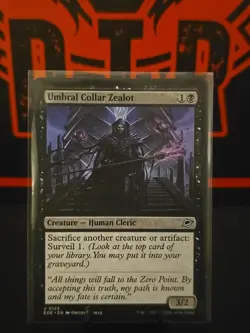 x1 Umbral Collar Zealot EOE Edge of Eternities MTG U 0123 NM Unplayed - Image 1