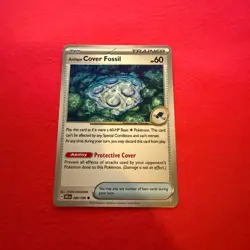 Antique Cover Fossil (Poke Ball Pattern) 080/086 SV: Black Bolt Pokemon TCG NM - Image 1