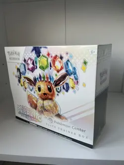 Pokemon TCG Prismatic Evolutions Pokemon Center ETB Elite Trainer Box mint 💎 - Image 1
