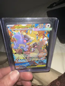 Pokemon TCG Mega Evolution 182/132 Mega Kangaskhan EX Illustration Rare - Image 1