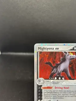 2006 Pokemon TCG - Mightyena Ex - Holon Phantoms - 101/110 - Ultra Rare - LP - Image 2