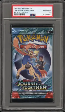 2025 POKEMON SCARLET & VIOLET JOURNEY TOGETHER PACK JOURNEY TOGETHER HOPS ZACIAN - Image 1