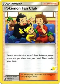 Pokemon Fan Club - 28 - Uncommon - Battle Academy: Pikachu Deck - Near Mint - Image 1
