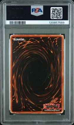 Yugioh Blue Eyes White Dragon DDS-001 Dark Duel Stories PSA 1 - Image 2