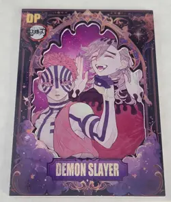 Akaza Doma - Douma Demon Slayer Kimetsu No Yaiba DP Card CCG KC-03 - Image 1