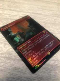 NM Foil R - Mines of Moria (Borderless FOIL): LoTR FREE SHIPPING - Image 2