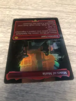 NM Foil R - Mines of Moria (Borderless FOIL): LoTR FREE SHIPPING - Image 5