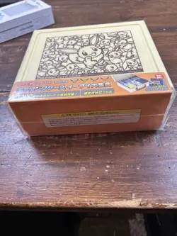 Pokemon Card Game Carrying Case Eevee Card Box Japan Pokemon Center Original New - Image 3