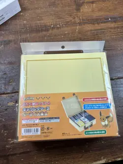 Pokemon Card Game Carrying Case Eevee Card Box Japan Pokemon Center Original New - Image 4