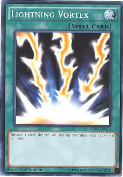 Yu-Gi-Oh Card - YS16-EN026 - LIGHTNING VORTEX (common) - NM/Mint - Image 1