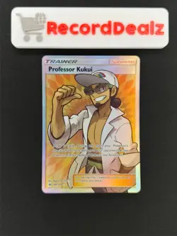 Pokemon Card | Professor Kukui (Full Art) 148/149 | 2017 SM Base Set - Image 1