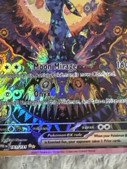🌙 Umbreon ex Custom Fan Art Card 161/131 Prismatic Evolutions Style - Image 2