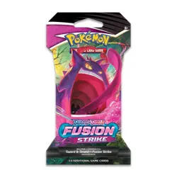 6x Pokemon TCG: Sword and Shield Fusion Strike Sleeved Booster Pack (10 cards) - Image 3