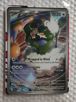 Tornadus 210 - Pokemon TCG S&V White Flare ETB Black Star Promo Card - Sealed - Image 1