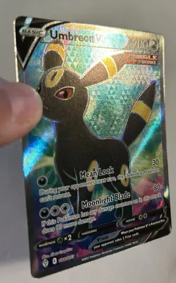 Pokemon TCG Umbreon v Full Art Ultra Rare Holo Card 188/203 Evolving Skies NM - Image 2