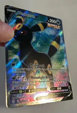 Pokemon TCG Umbreon v Full Art Ultra Rare Holo Card 188/203 Evolving Skies NM - Image 4