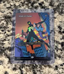 Winds of Change - #30 Foil (Borderless) Spiderman - Mtg - Image 1
