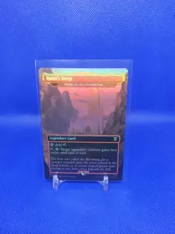 1x Helm's Deep (Shinka, the Bloodsoaked Keep) (374) ~~ Borderless - Foil x NM - Image 1