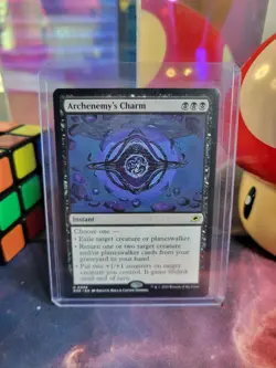 Archenemy's Charm Magic The Gathering Edge Of Eternities Regular Rare NM - Image 1
