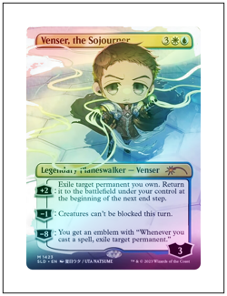 1x Venser, the Sojourner, Foil, Secret Lair, Magic, MTG NM - Image 1