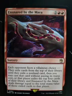 Ensnared by the Mara NM Universes Beyond: Doctor Who MTG FREE SHIPPING - Image 1