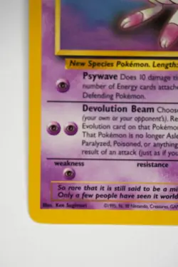 Pokemon TCG Mew #8 Black Star Promo Non Holo Card - NM - Excellent Condition - Image 2