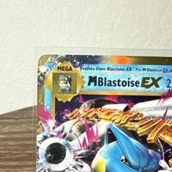 M Blastoise EX XY Evolutions 22/108 Full Art Ultra Rare Pokemon Card Mega - Image 5