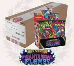 Pokemon Phantasmal Flames BOOSTER BOX SEALED CASE OF 6 11/14 PRE-SALE - Image 1