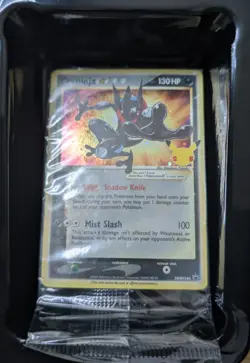 Sealed Pokemon Greninja Gold Star Holo Promo Black Star SWSH144 Celebrations - Image 1
