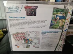 Pokemon Center Exclusive 151 Elite Trainer Box ETB new sealed in protective case - Image 3