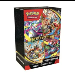 Pokemon TCG: Mega Evolution Booster Bundle (6 Packs) - PRESALE - Image 1