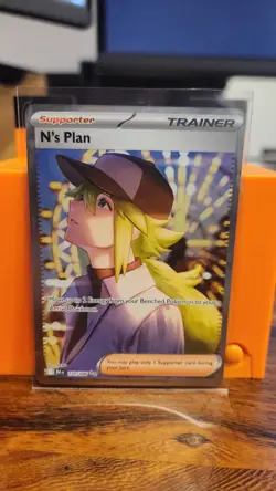 N's Plan 170/086 Special Illustration Rare NM - Black Bolt Pokemon TCG - Image 1